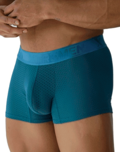 Xtremen 91251 Xtremen Micro-perforated Boxer Briefs Petrol