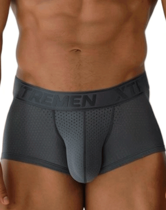Xtremen 91252 Xtremen Signature Breathable Trunks Gray