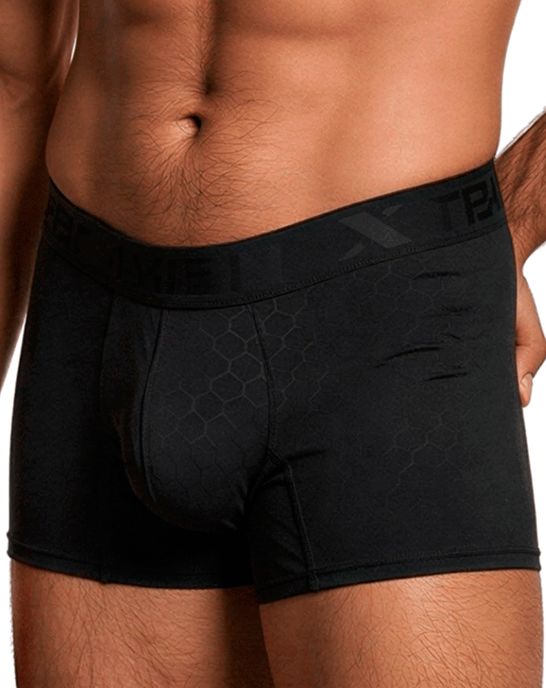 Xtremen 91256 Microfiber Boxer Briefs Black