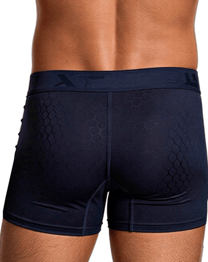 Xtremen 91256 Microfiber Boxer Briefs Dark Blue