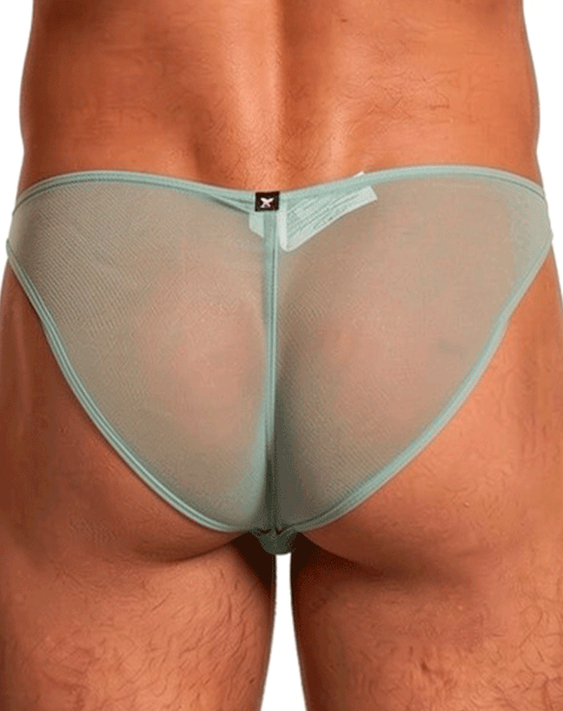 Xtremen 91264 Microfiber Mesh Bikini Green