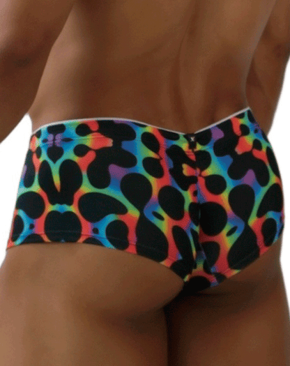 Xtremen 91283 Ultimate Low-rise Rainbow Printed Briefs Mushroom
