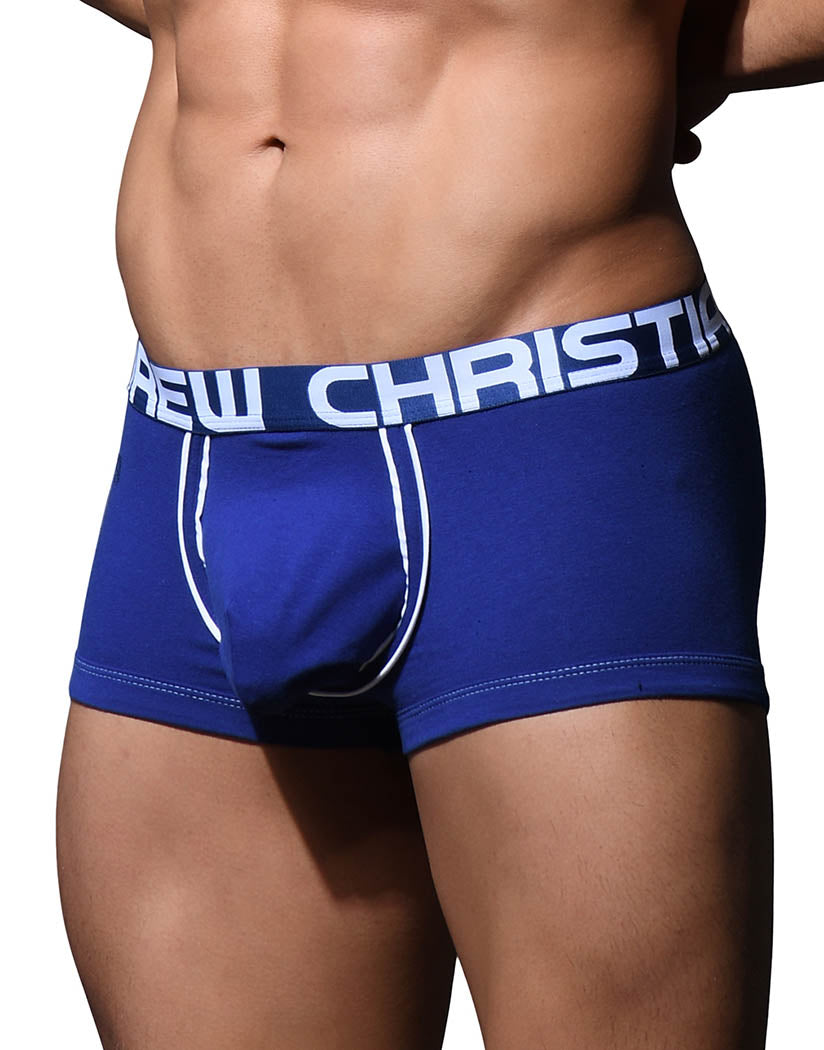 Navy Side Andrew Christian Trophy Boy Boxer 92837