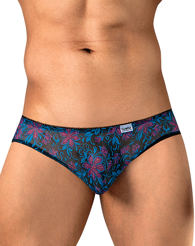 Candyman 95005 Mesh Briefs Printed Blue