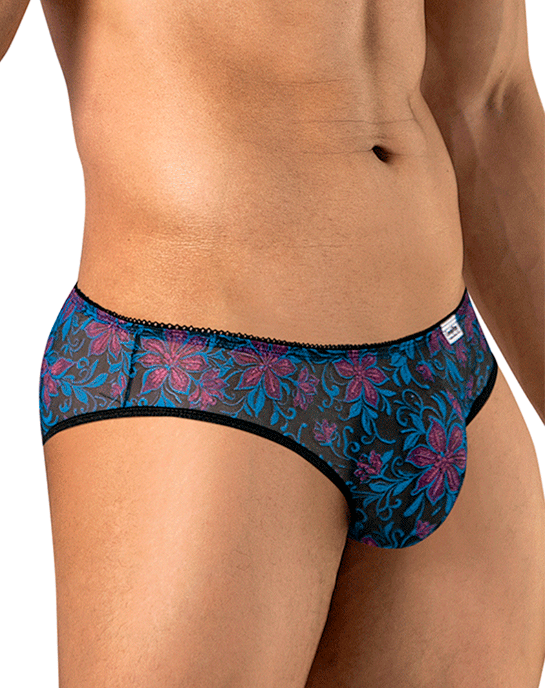 Candyman 95005 Mesh Briefs Printed Blue
