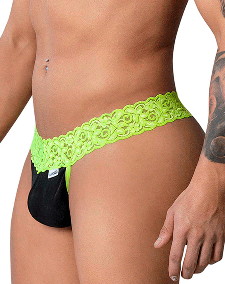 Candyman 99370 Thongs Hot Green