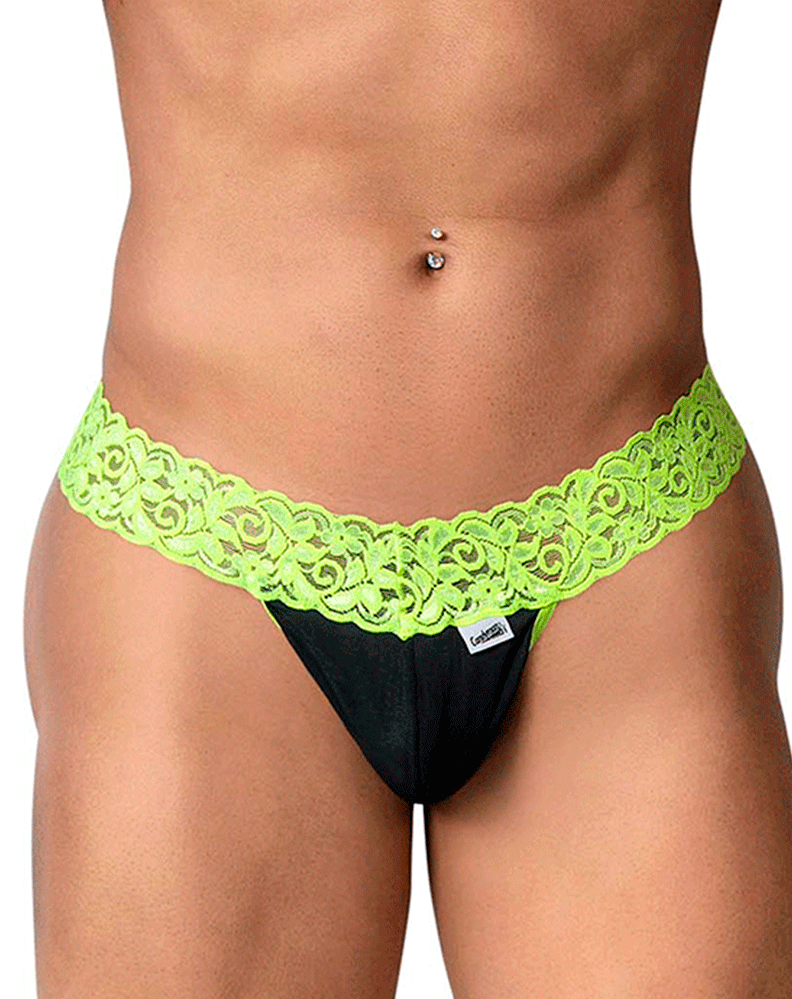 Candyman 99370 Thongs Hot Green
