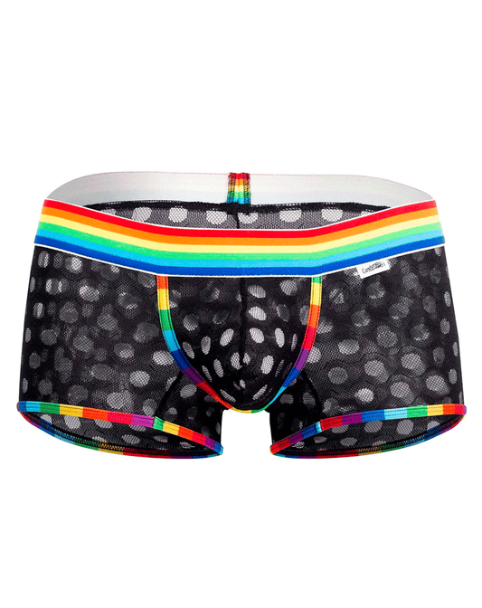 Candyman 99511x Polka Mesh Trunks Black-rainbow