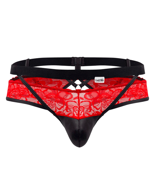 Jockstrap en dentelle Candyman 99627 Rouge