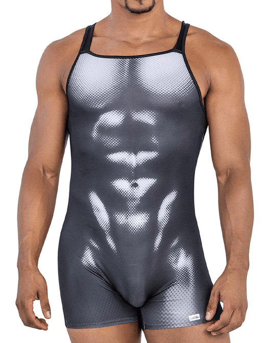 Candyman 99796 Body Body Muscle Noir-blanc
