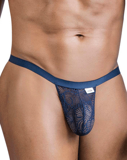 Candyman 99823 Lace Thongs Blue
