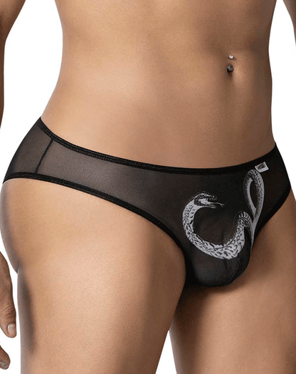 Candyman 99871 Egyptian Briefs Black-white