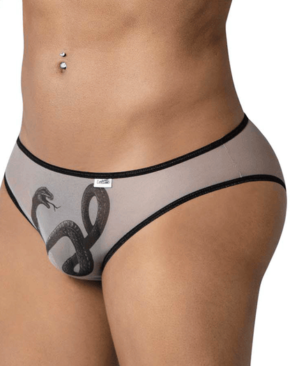Candyman 99871 Egyptian Briefs Nude-black