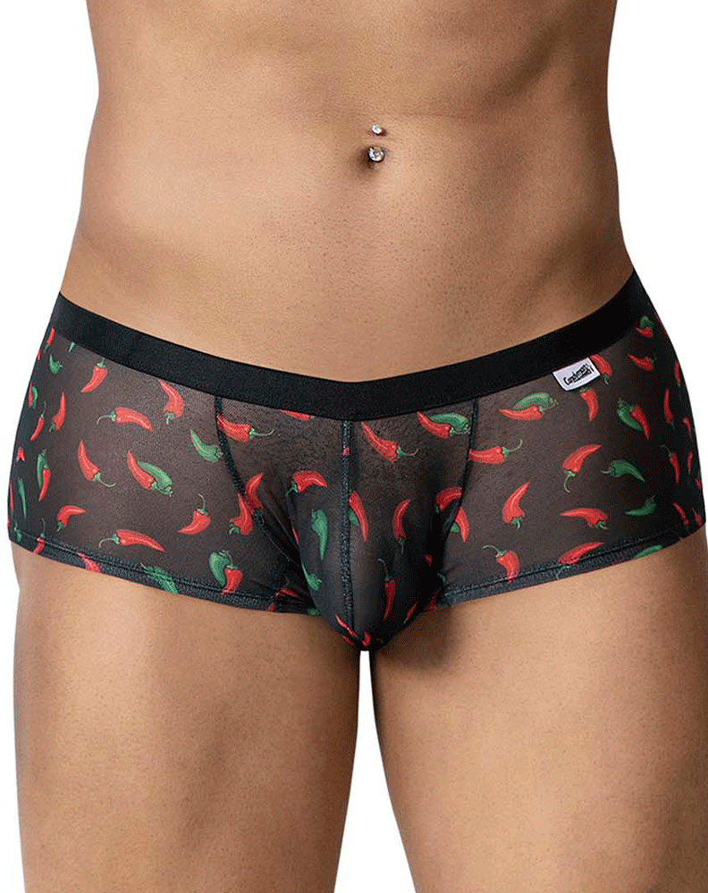 Candyman 99873 Trunks Black Print