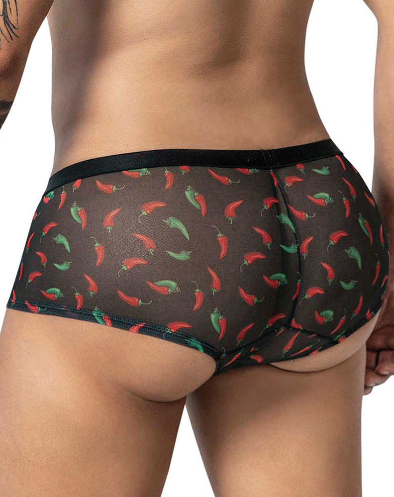 Candyman 99873 Trunks Black Print