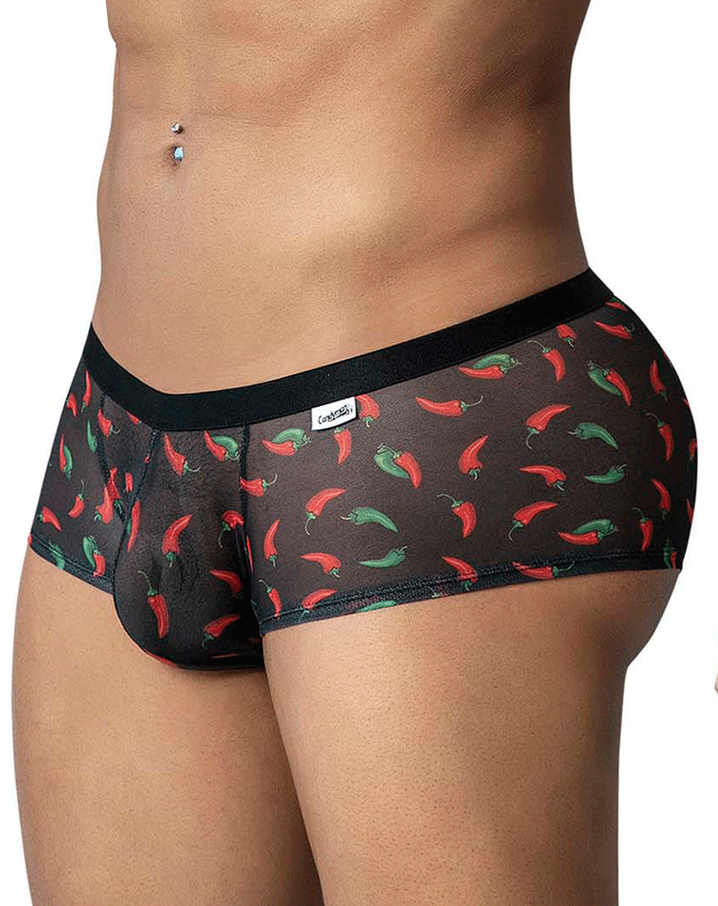 Candyman 99873 Trunks Black Print