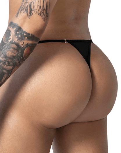 Candyman 99875 Thongs Black Print