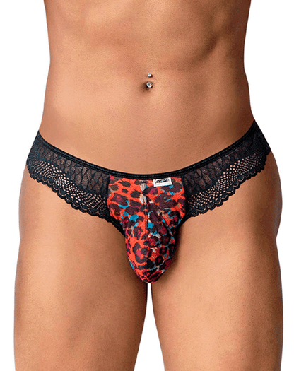 Candyman 99887 Leopard Thongs Animal Print