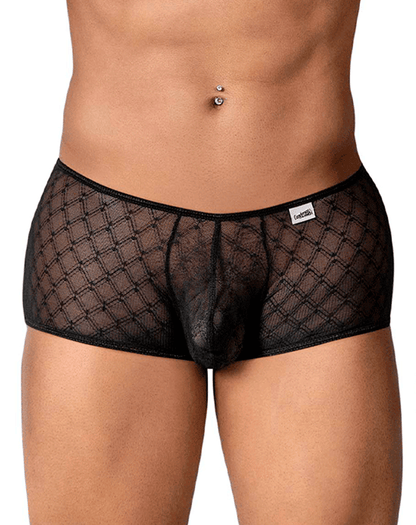 Candyman 99896 Geometric Mesh Trunks Black