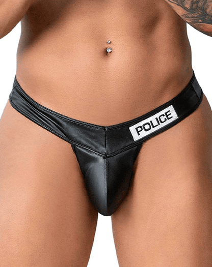Candyman 99912 Police Thongs Black