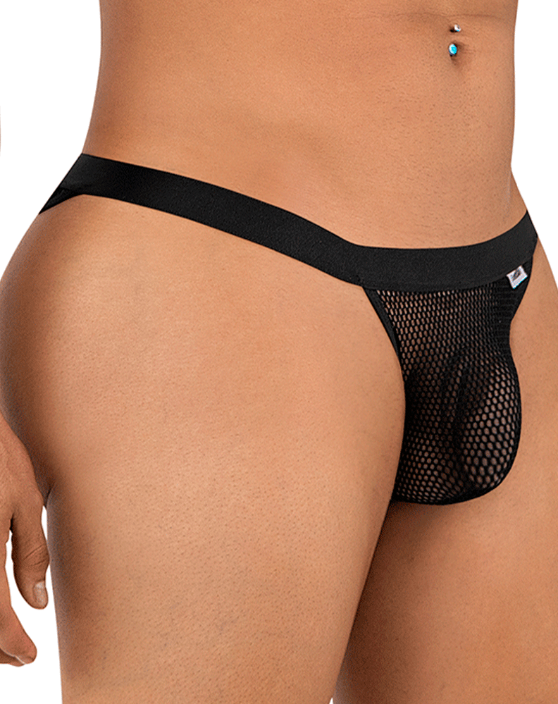 Candyman 99933 Bikini Black Mesh