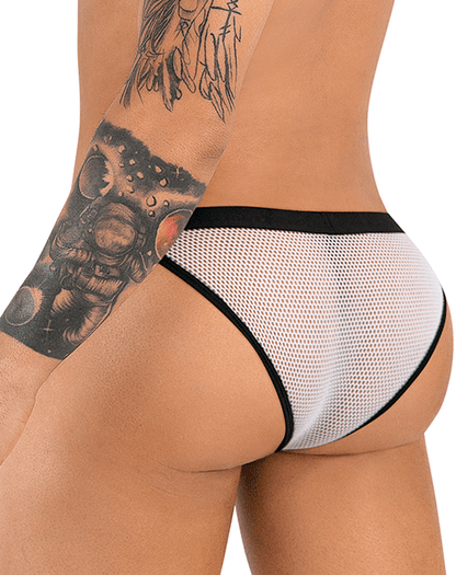 Candyman 99933 Bikini White Mesh