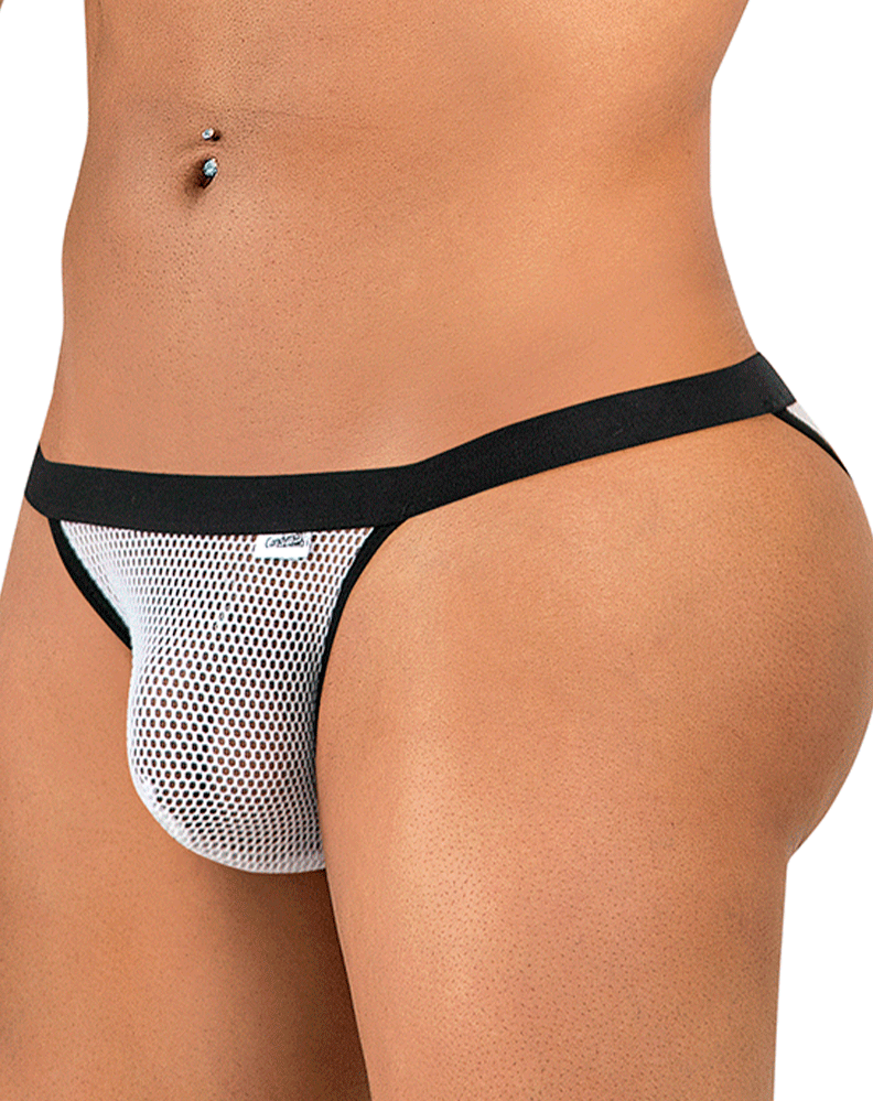 Candyman 99933 Bikini White Mesh