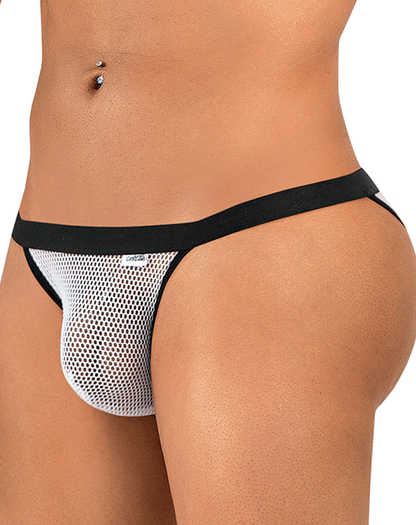 Candyman 99933 Bikini White Mesh