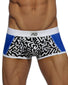 Royal Blue Front Addicted Lines Boxer AD575