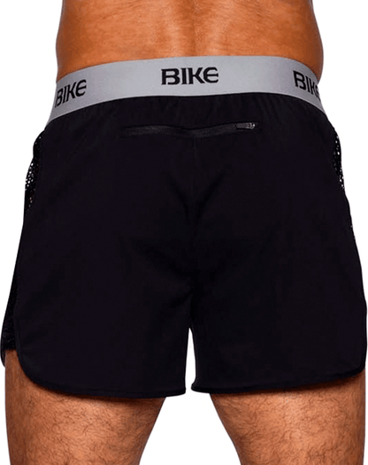 Bike Athletic Bam225 Peek-a-boo Jock Short Color Black
