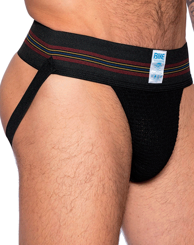 Bike Athletic Bas306 Original Number 10 Jockstrap Color Black