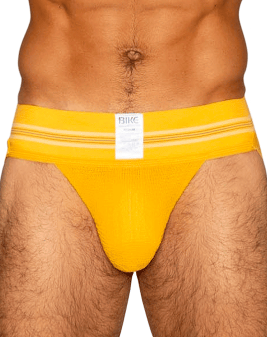 Bike Athletic Bas306 Original Number 10 Jockstrap Color Yellow