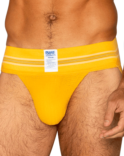 Bike Athletic Bas306 Original Number 10 Jockstrap Color Yellow