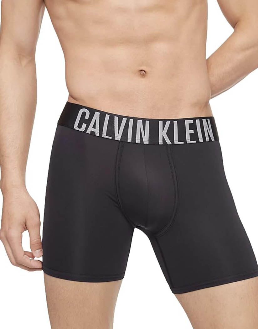 Calvin Klein Microfiber Boxer Brief - Pack of 3 - (Black) 