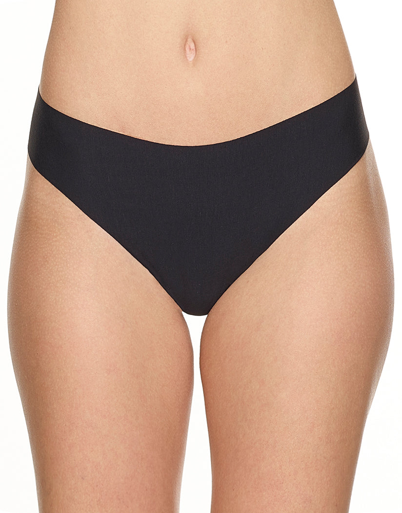 Black Front Commando Butter Midrise Thong CT16