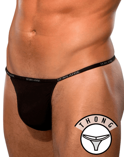 Doreanse 1390-blk Aire Tanga Schwarz