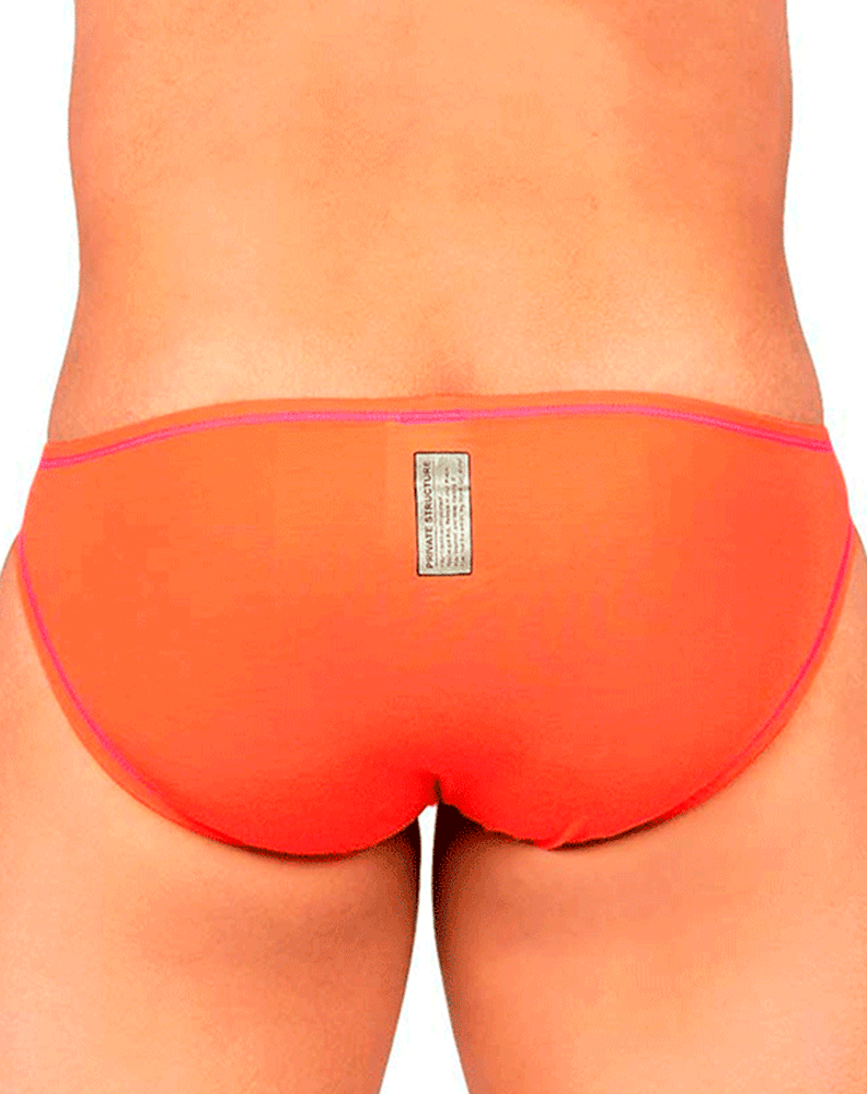 Private Structure Epus4563 Prime Eutopia Bikini Brief Tangarine