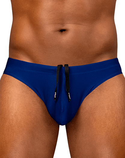 Ergowear Ew1832 Performance 4-way Stretch Men's Swim Thongs Blue Indigo