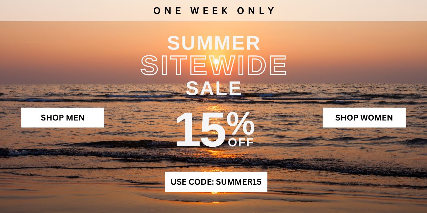 summer sitewide sale 15% OFF