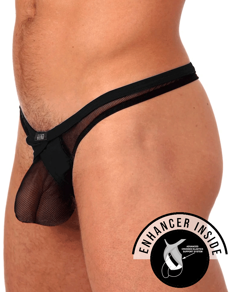 Gregg Homme Enhancer X-Rated Maximizer Thong 85004 Black