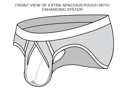 Gregg Homme Enhancer Room-Max Boxer Brief 152705 Magenta