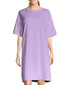 Lavender Front Hanes Essentials Women T-Shirt Cotton Dress 5660