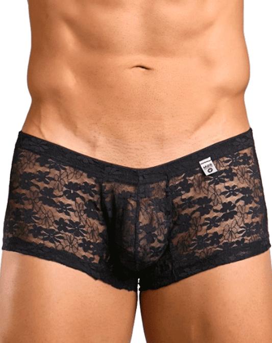 Malebasics Mbl78 Lace Trunks Black Lace