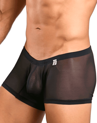 Malebasics Mbl78 Lace Trunks Black Mesh