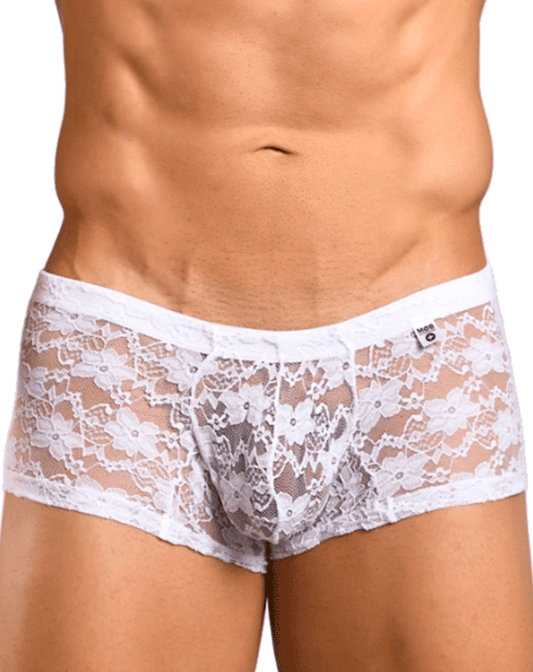 Malebasics Mbl78 Lace Trunks White Lace