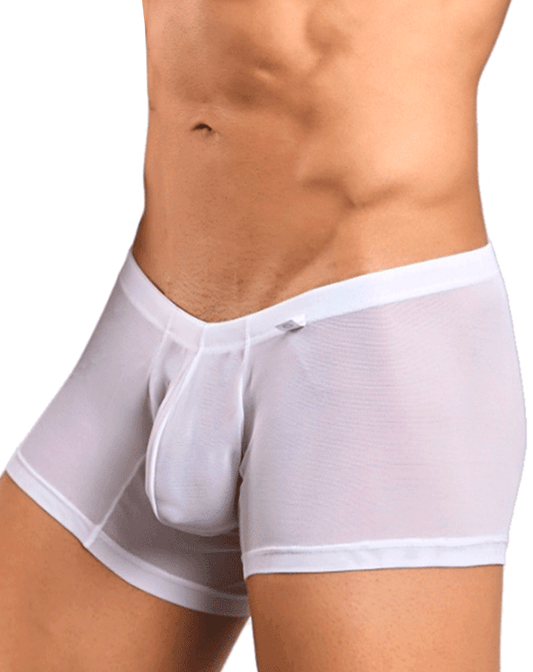 Malebasics Mbl78 Lace Trunks White Mesh