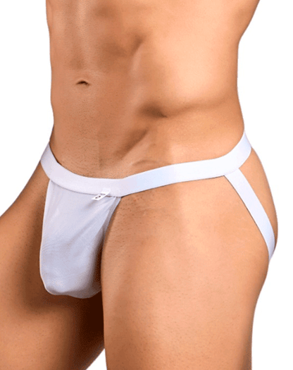 Malebasics Mbl82 Sexy Jockstrap White Mesh