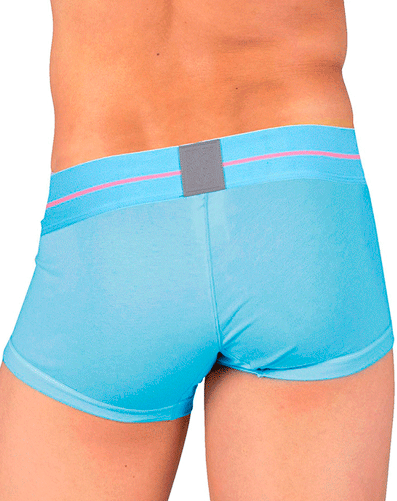 Private Structure Moux4103 Mo Lite Mid Waist Trunks Blue