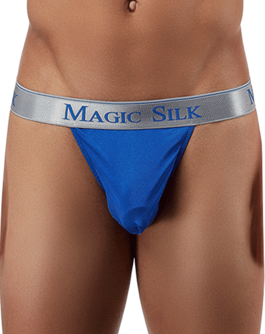 String en micro-tricot de soie Magic Silk 4586 Cobalt