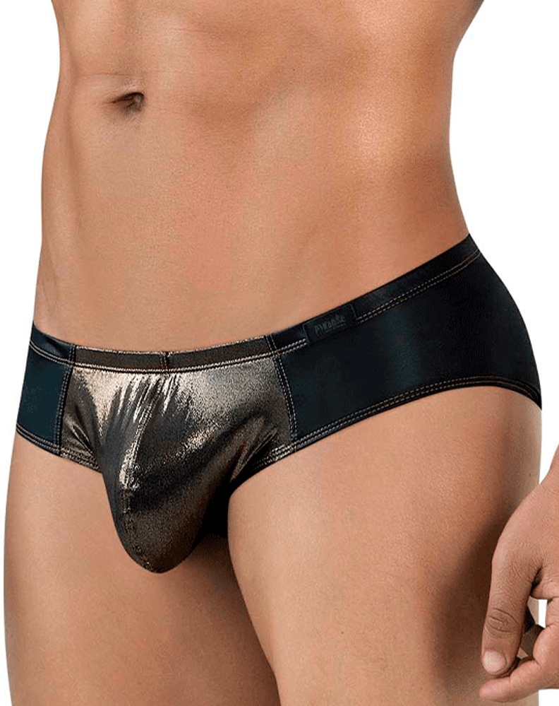 Pikante 2122 Glitters Briefs Black